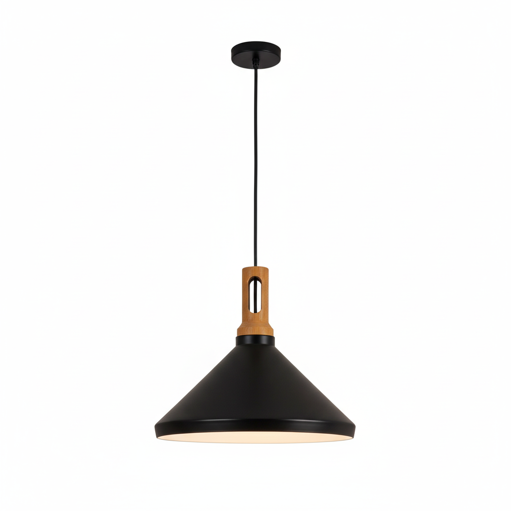 Anitra Nordic Cone Metal Pendant Light
