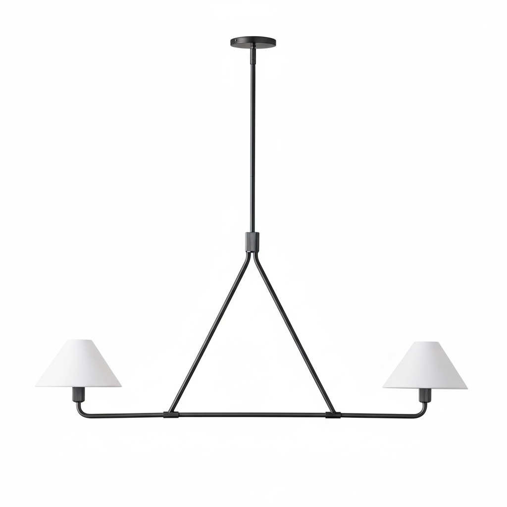 Beatrix Modern Linen Pendant Light